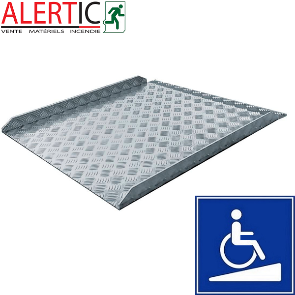 Rampe d'accès handicapé, rampe PMR de seuil et Passerelle PMR