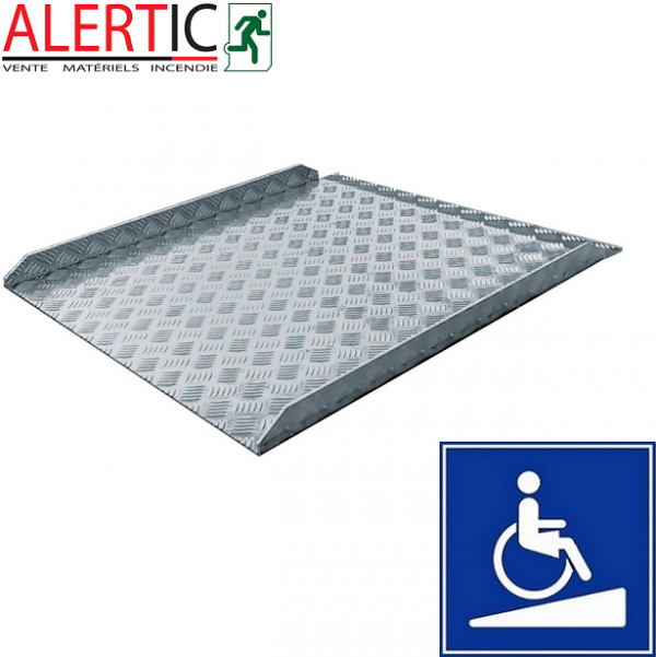 RAMPE FAUTEUIL ROULANT FORMAT 600mmx750mm - ALERTIC