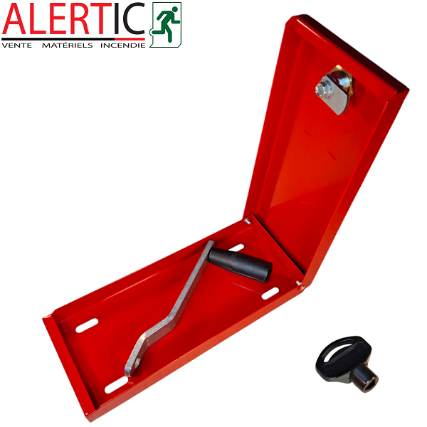 COFFRET MANIVELLE TRAPPE INCENDIE