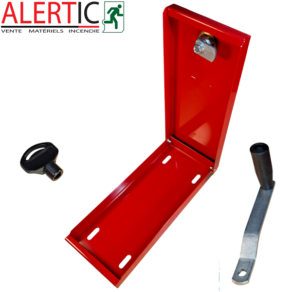 COFFRET MANIVELLE TREUIL DESENFUMAGE