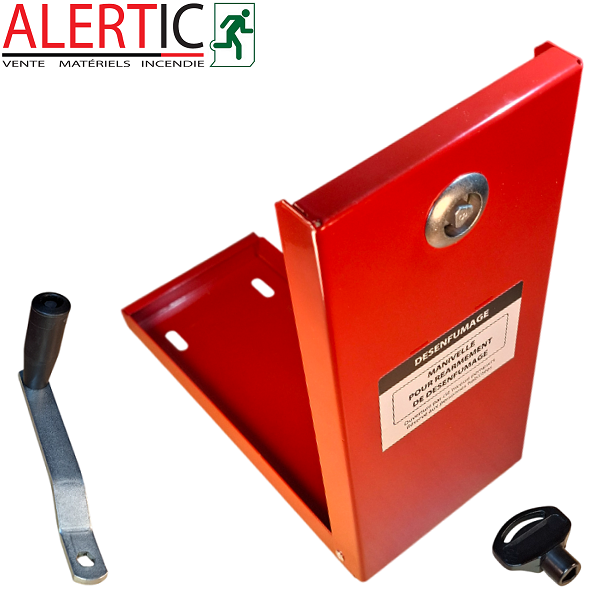 MANIVELLE COMMANDE DESENFUMAGE