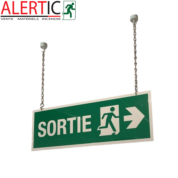 CHAINE SUSPENSION PANNEAUX SORTIE