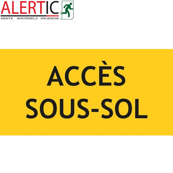 PANNEAU ACCES SOUS SOL